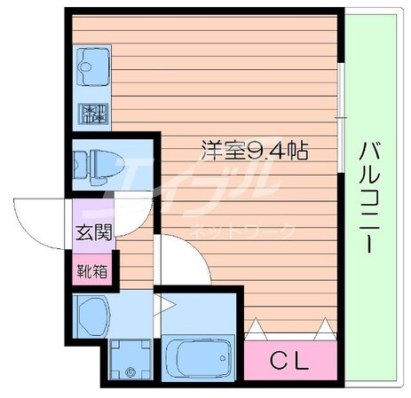 ロイヤルクイーンズパーク吹田片山町の物件間取画像